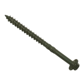 F&F     TIMBER FIXING SCREW GREEN 100MM BAG 20