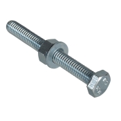 F/FIX   BOLT/NUT/WASHER 6 PACK ZP M6 X 50MM