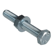 F/FIX   HT BOLT/NUT/WASHER 4 PACK ZP M8 X 50MM