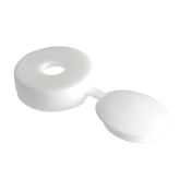 F/FIX   HINGED COVER CAP WHITE NO. 10-12 BAG100