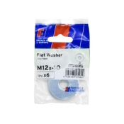 F/FIX   FORGEPACK FLAT WASHER 6 PER PACK 12X40