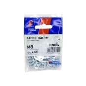 F/FIX   FORGEPACK SPRING WASHER 40 PER PACK M8