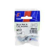 F/FIX   FORGEPACK WING NUT & WASHER 2 PER PACK
