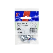 F/FIX   FORGEPACK WING NUT & WASHER 8 PER PACK