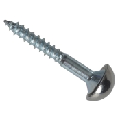 F/FIX   MIRROR SCREW ZP 8 PACK CHROME 1 1/2 X 8