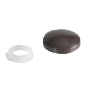 F/FIX   DOME CAP 20 PACK NO.6-8'S BROWN
