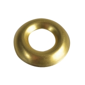 F/FIX   S/CUP WASHER 20 PACK BRASS NO.10