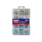 F/FIX   SCREW & WALL PLUG KIT 280 PACK