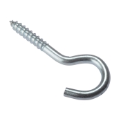 F/FIX   SCREW HOOK ZP 100 X 18G BAG10