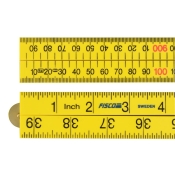 FISCO   XFY1ME YELLOW ABS NYLON RULE 1M/3FT 32MM