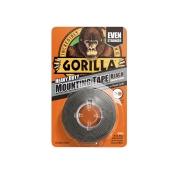 GORILLA  BLACK HEAVY DUTY MOUNTING TAPE 1.5M