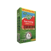 GRO-SURE FAST ACTING LAWN SEED 10M2 + 30% FREE