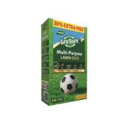 GRO-SURE MULTI-PUPOSE LAWN SEED 10M2 + 30% FREE
