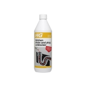 HG      KITCHEN DRAIN AND PLUG UNBLOCKER 1L