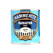 HAMRITE RADIATOR PAINT SATIN WHITE 500ML