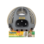 HOZELOCK HOSE HANGER WITH 20M HOSE & FITTINGS