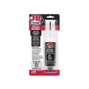 JB WELD PLASTICBONDER SYRINGE BLACK 25ML