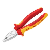 KNIPEX  COMBINATION PLIERS 180MM VDE