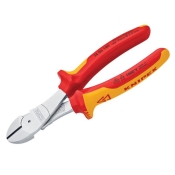 KNIPEX  HIGH LEVER DIAGONAL CUTTERS 180MM VDE