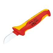 KNIPEX  CABLE KNIFE 180MM - VDE