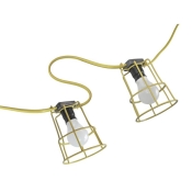 L/HOUSE FESTOON LIGHTS 22M 10 BULBS 110V