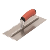 M/TOWN  10MM LAYFLAT NOTCHED TROWEL 11 X 4.1/2IN