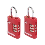 M/LOCK   2X30MM ZINC PADLOCKS 3 DIGIT