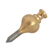 MONUMENT  246U BRASS PLUMB BOB 1.1/2OZ SIZE 00
