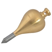 MONUMENT  254T BRASS PLUMB BOB 16OZ SIZE 7