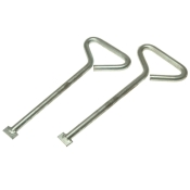 MONUMENT  MLK06 MANHOLE COVER LIFT KEYS (2) 6IN