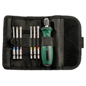 METABO   BIT ROLL-UP CASE 7PCS
