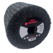 Abrasive Finishing Roll 110 x 100 x 19mm Keyway Black Med S