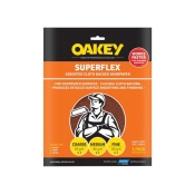 OAKEY    SUPERFLEX SHEETS (3) ASSTD        26734