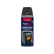 PLASTKT TWIST & SPRAY WOODSTOVE 400ML BLACK