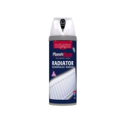 PLASTKT TWIST & SPRAY RADIATOR 400ML GLOSS WHITE