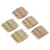R/NECK  SCUTCH COMBS - PACK OF 5 25MM/1IN
