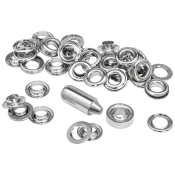 RAPID   GROMMETS 10X21MM (25) + 2 METAL TOOLS