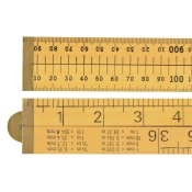 RST     WOOD 4 FOLD RULE 1M/39IN (LOOSE)
