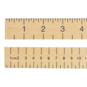 RST     HARDWOOD METRE STICK PLAIN