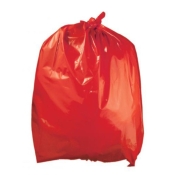 Coloured Refuse Sack  18 x 29 x 39 Pack 200 Red