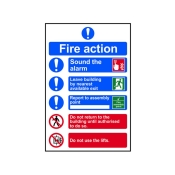 SCAN    SIGN FIRE ACTION PROCEDURE