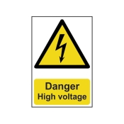SCAN    SIGN DANGER HIGH VOLTAGE