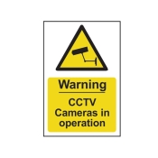 SCAN    SIGN WARNING CCTV CAMERAS IN OPERATION