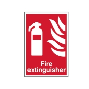 SCAN    SIGN FIRE EXTINGUISHER 200MM X 300MM