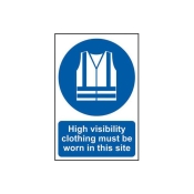 SCAN    HI-VIS CLOTHING MUST BE WORN 400 X 600MM