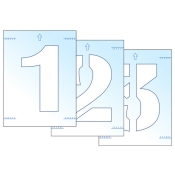 SCAN    NUMBER STENCIL KIT 300MM