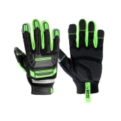 SCAN    IMPACT GLOVES LEATHER AND POLYMER SZ 9