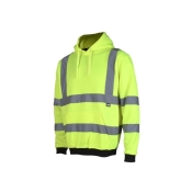 SCAN    HI-VIS HOODIE YELLOW - L