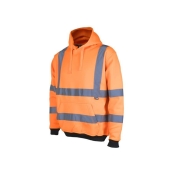 SCAN    HI-VIS HOODIE ORANGE - L