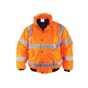 SCAN    HI-VIS BOMBER JACKET ORANGE - M